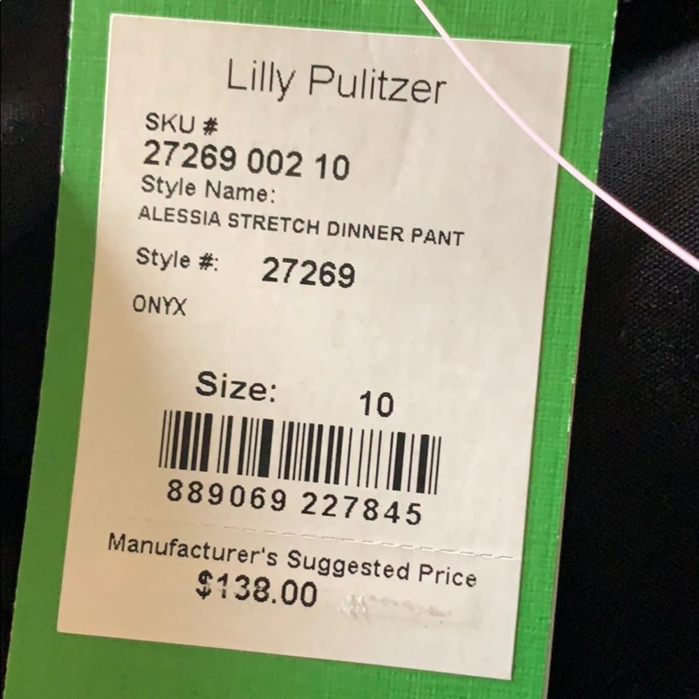 Lilly Pulitzer Alessia Stretch Dinner Pant NWT - Picture 5 of 7